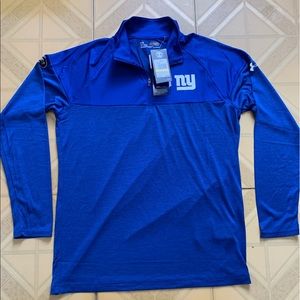 Under Armour, NFL, NY Giants HeatGear, 1/4 zip